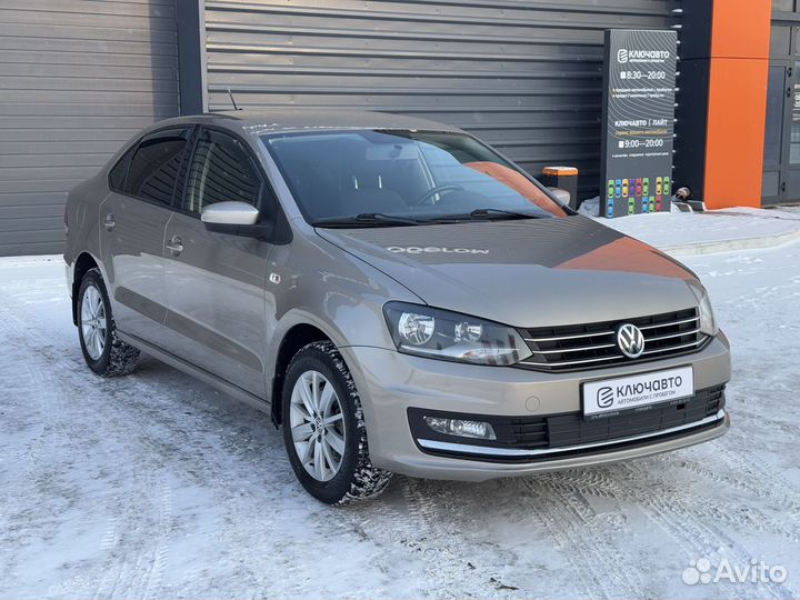 Volkswagen Polo 1.6 AT, 2017, 99 100 км