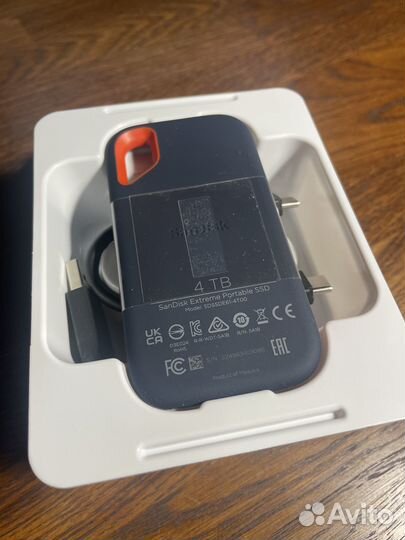 SanDisk Extreme 4Тб. Портативный жесткий диск