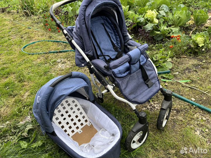 Коляска Babyton Dizzy Dark Blue 2 в 1