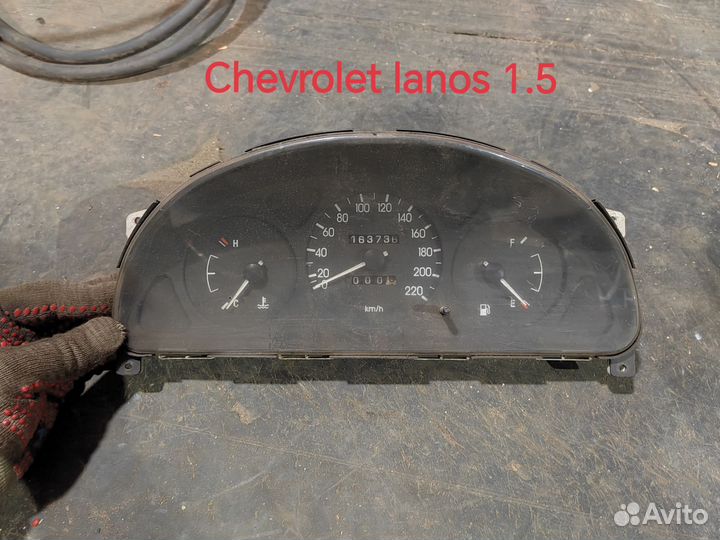 Щиток приборов chevrolet lanos