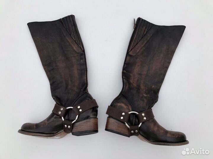 Сапоги кожаные freebird