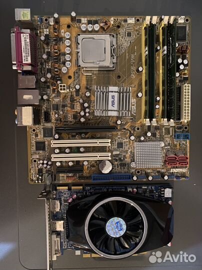 Материнская плата 775 ddr2