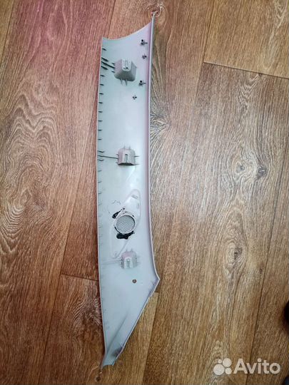 Накладки стоек передних skoda fabia