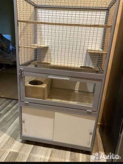Клетка для грызунов очень большая