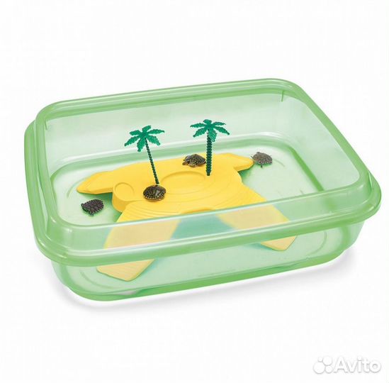 Террариум iMac Ninjia с островом 50х40х14,5см