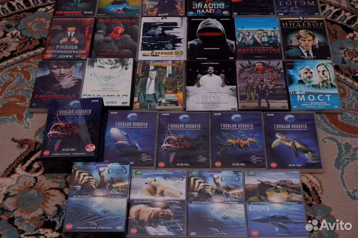 DVD коллекция сериалов дисков