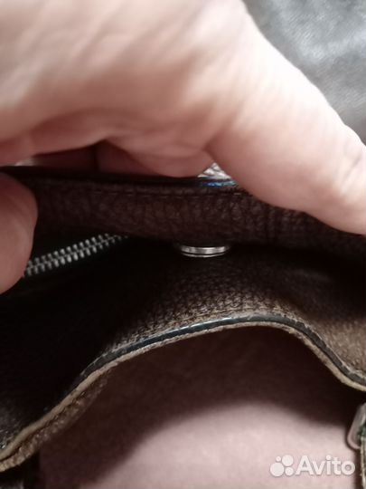 Сумка натуральная кожа италия Бу