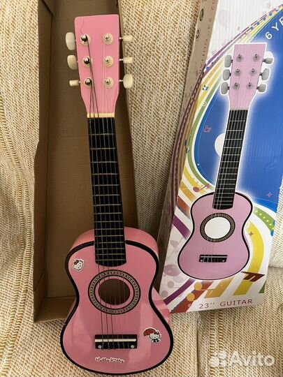 Гитара 6-струнная детская