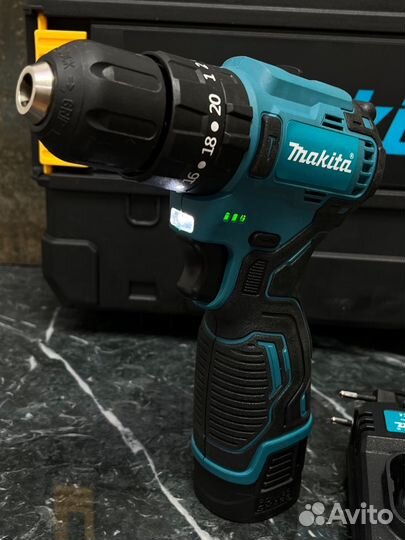 Бесщеточный шуруповерт+импакт Makita 2в1