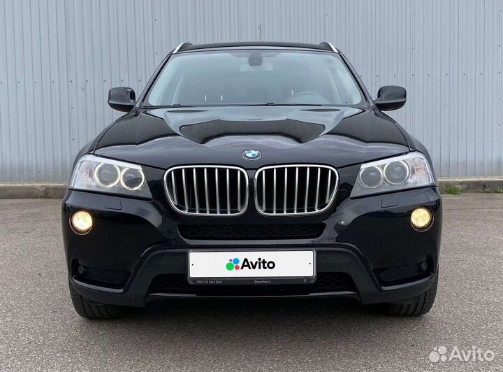 BMW X3 3.0 AT, 2012, 215 000 км
