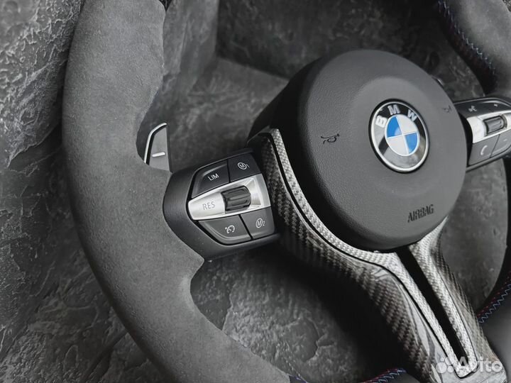 Рули BMW F серии. Строчка, подогрев, карбон Арт М156607830