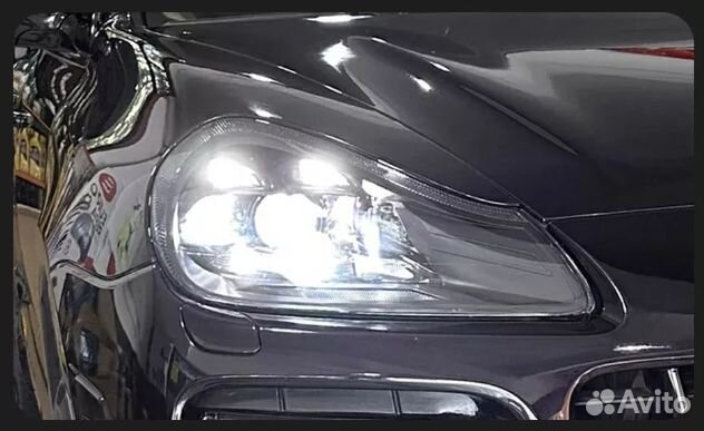 LED фары Porsche Cayenne 957