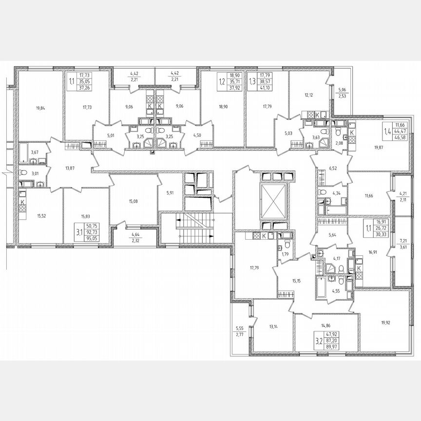 1-к. квартира, 37,9 м², 2/8 эт.