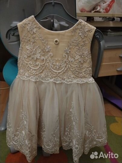 Вечернее платье для девочки 92 98 размер