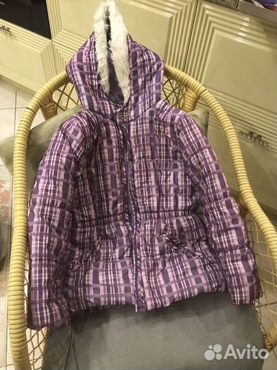 Куртка для девочки длина 51