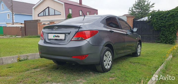 Hyundai Solaris 1.4 AT, 2015, 186 000 км