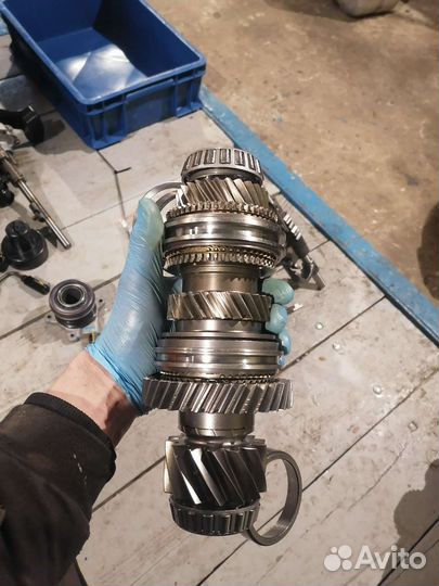 Вторичный вал второй M6LF1, kia, hyundai santa fe