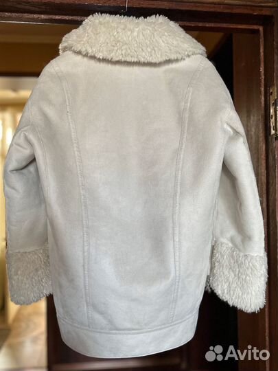 Дубленка женская зимняя двусторонняя 40-44