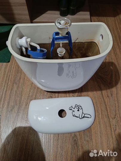 Сливной бочок, боковая подводка