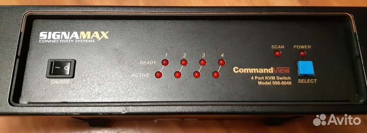 KVM switch signamax 4 port, KVM-переключатель