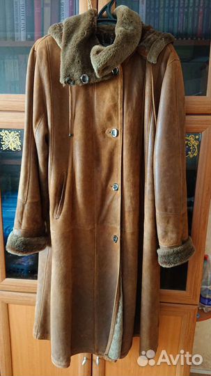 Дубленка натуральная женская длинная