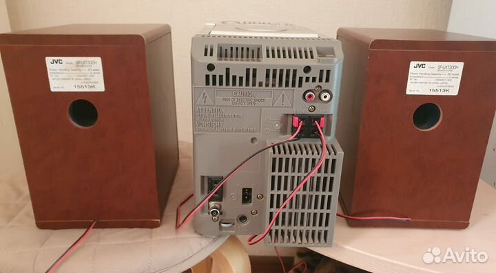 Музыкальный центр JVC UX-T300, UX-V10