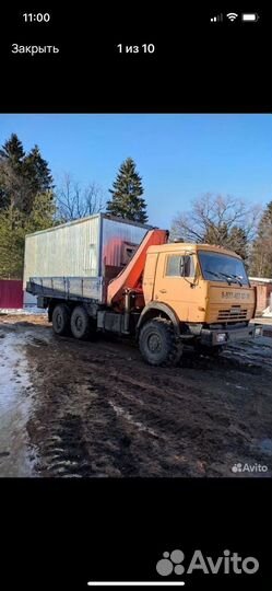 КАМАЗ 4310 с КМУ, 1990