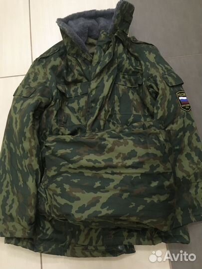 Камуфляжный костюм зимний