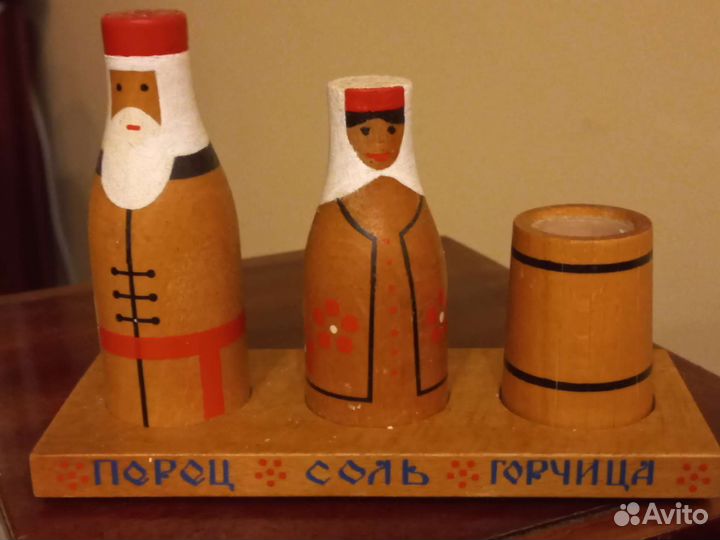 Сувенирный набор для специй времен СССР