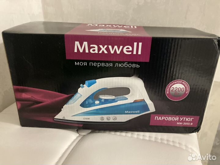 Утюг Maxwell паровой