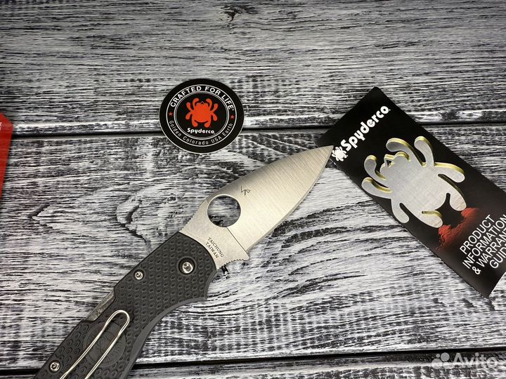 Нож Spyderco Chaparral C152PGY XHP FRN