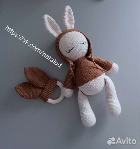 Подарочный набор игрушка зайчик и грызунок