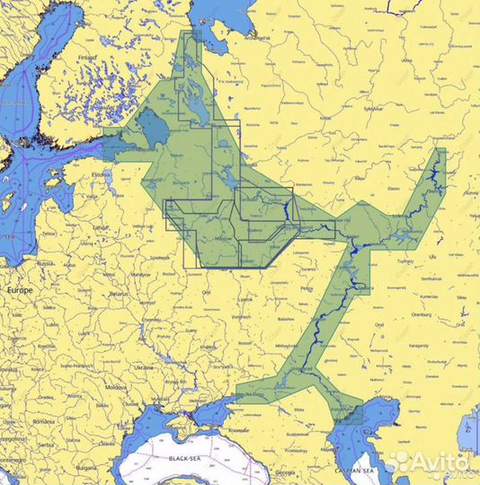Карта глубин Lowrance С-MAP RS-Y050