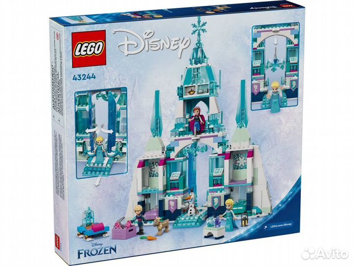 Lego Disney Ледяной дворец Эльзы 43244