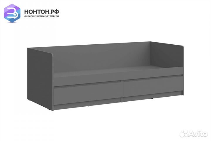 Кровать односпальная Челси графит