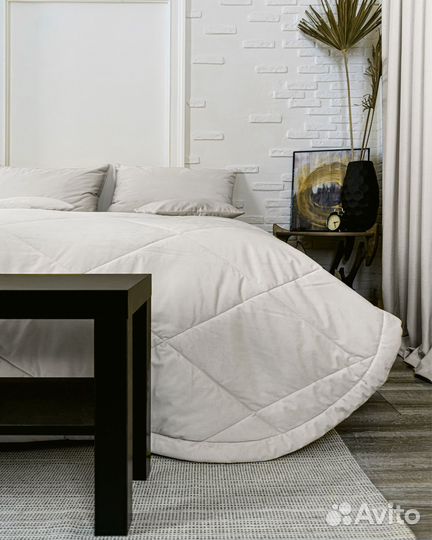 Покрывало бархат Беллиссимо пломбир