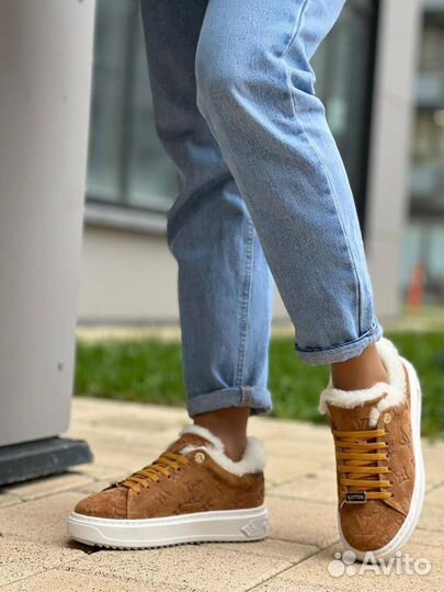 Кеды зимние Louis Vuitton