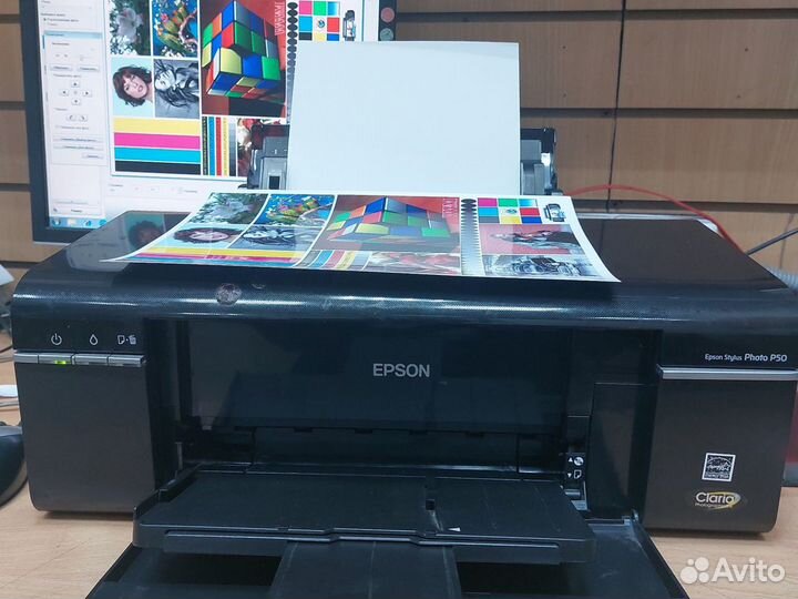 Цветной принтер epson