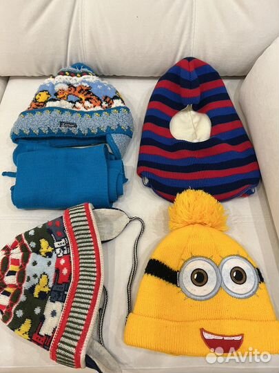 Шапки, комплекты, варежки осенние /зимние