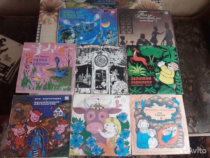 Детские пластинки СССР