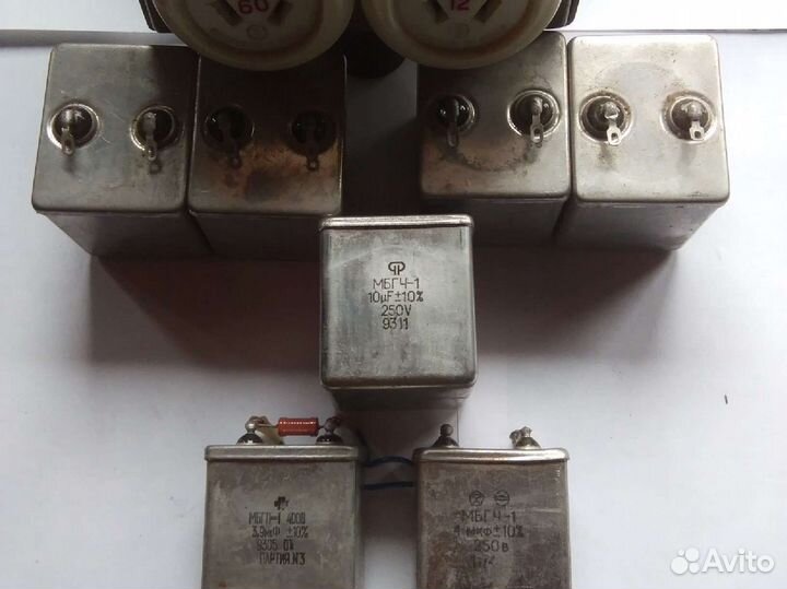 Пусковые конденсаторы, электрика разная (СССР)
