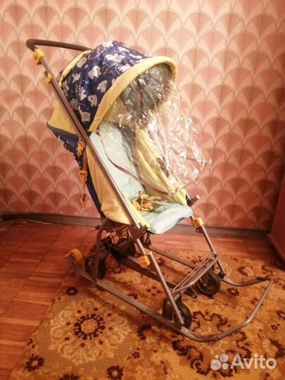 Коляска санки