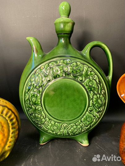 Редкие коллекционные керамические штофы