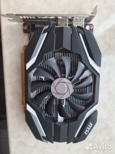 Видеокарта PCI-E MSI GeForce GTX 1050 Ti OCV1 4096