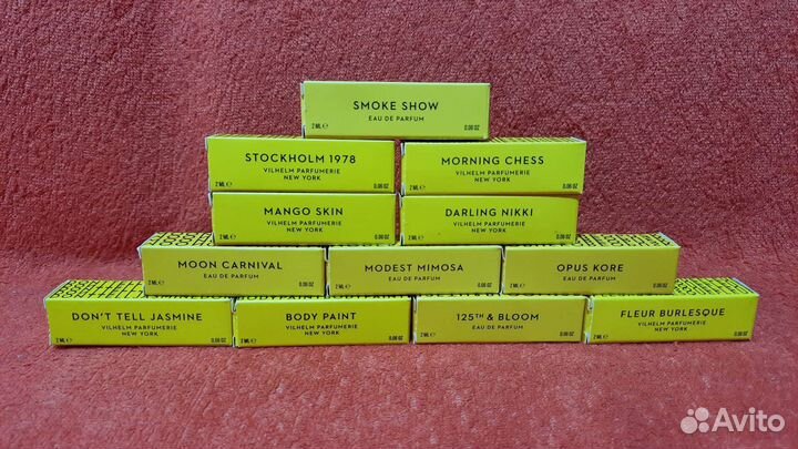 Пробники Byredo,Vilhelm Parfumerie,K by Kilian,Ro