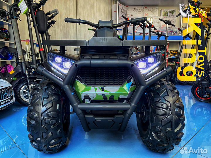 Детский электроквадроцикл с пультом