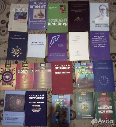 Рудoльф Штайнер (Штейнер) и антропософская лит-ра