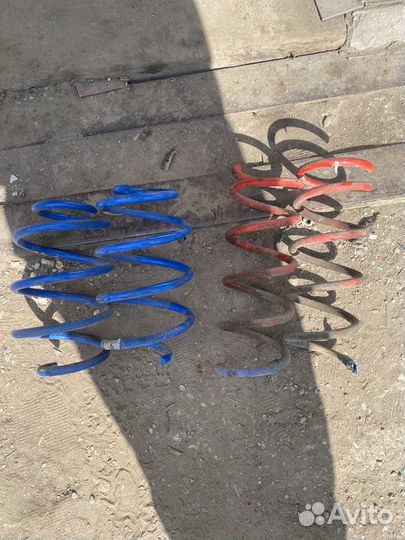 Пружины с занижением ваз priora