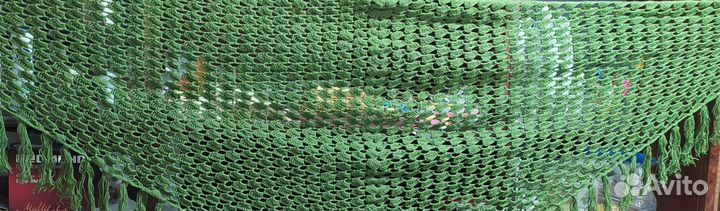 Шикарный треугольный платок, палантин