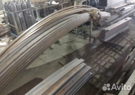 Фермы для арочного ангара 12х6